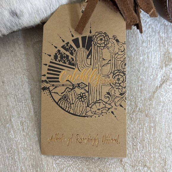 Brown and White Mini Bag - Picture 3 of 5